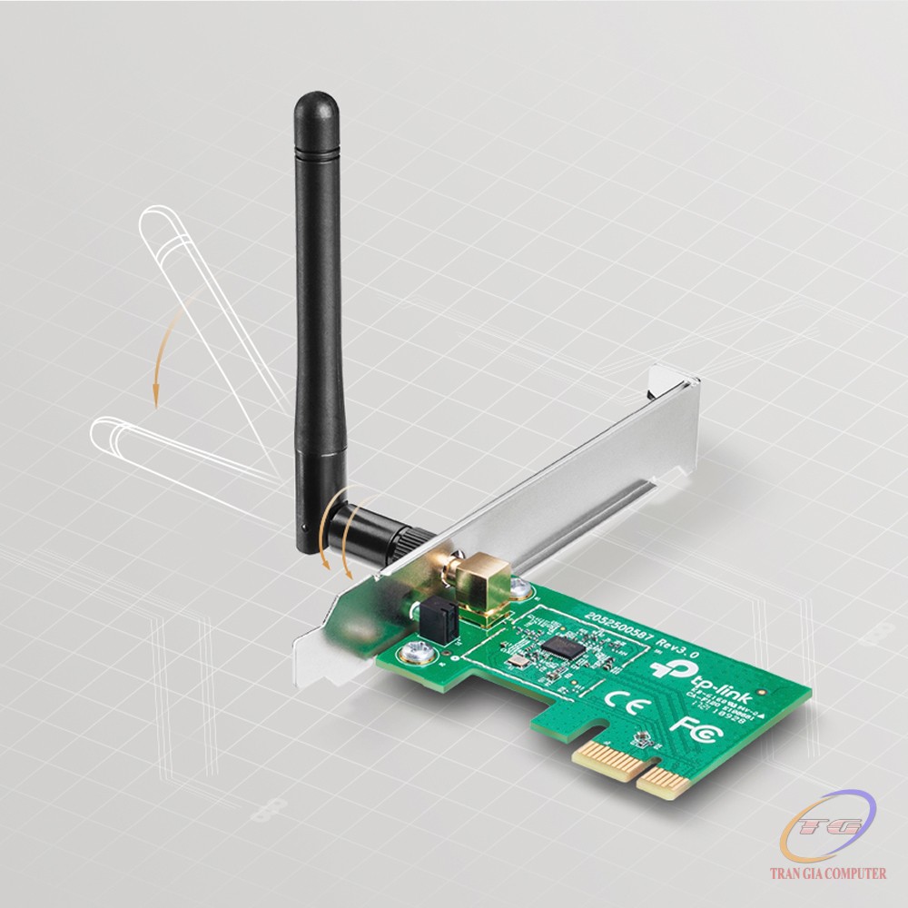 Card Wifi PCI Express tốc độ 150Mbps TL-WN781ND