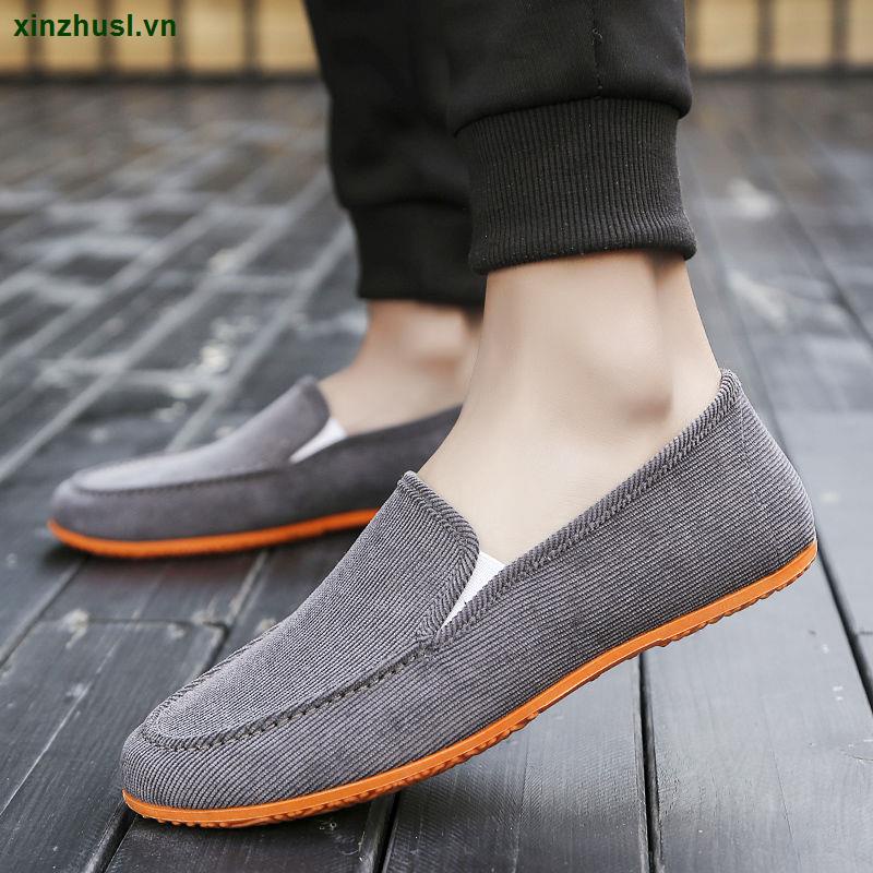 Giày lười thoáng khí phong cách Hàn Quốc thời trang mùa hè năng động cho nam