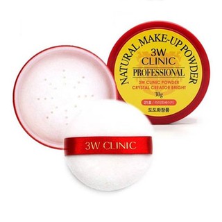 Phấn phủ trang điểm 3W CLINIC NATURAL MAKE-UP POWDER 30G