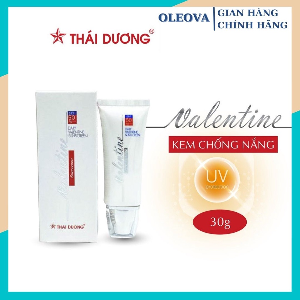 Kem chống nắng Valentine Thái Dương Oleova RD28 30g