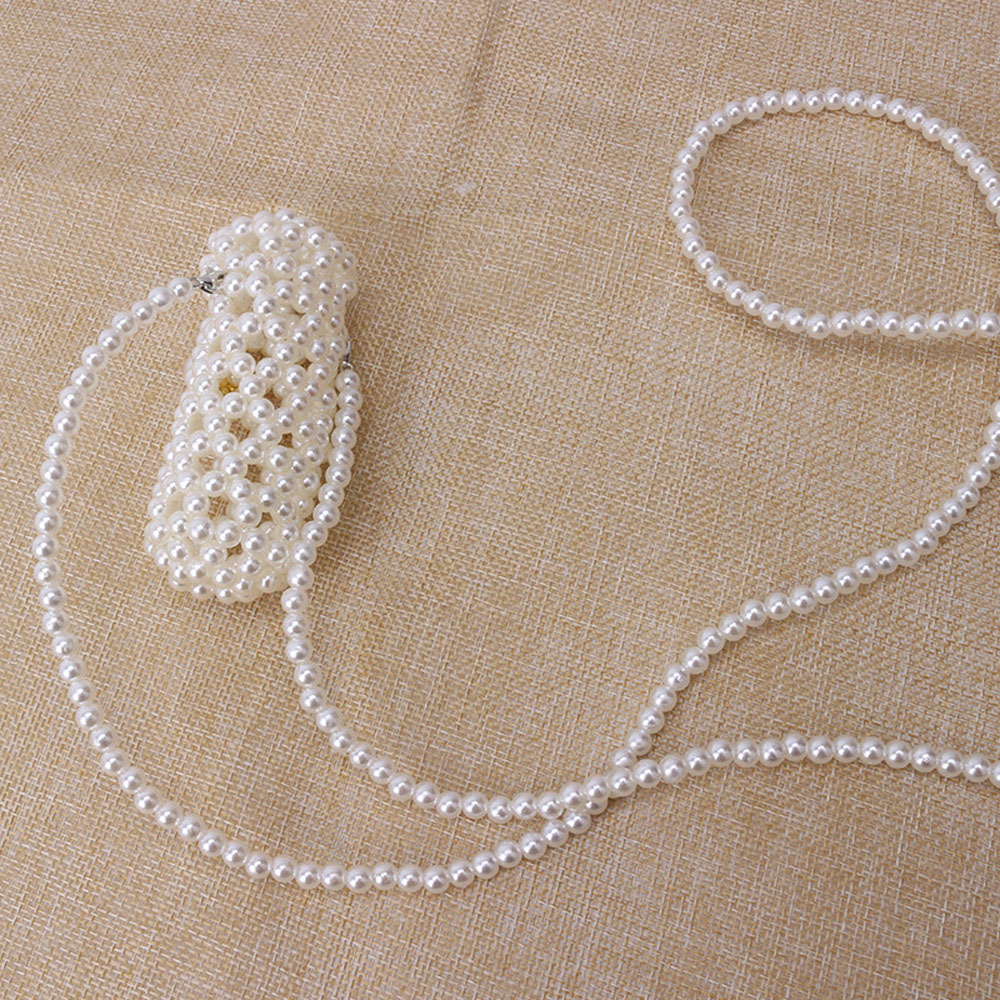 Túi Đeo Chéo Đính Ngọc Trai Giả Thời Trang Nữ