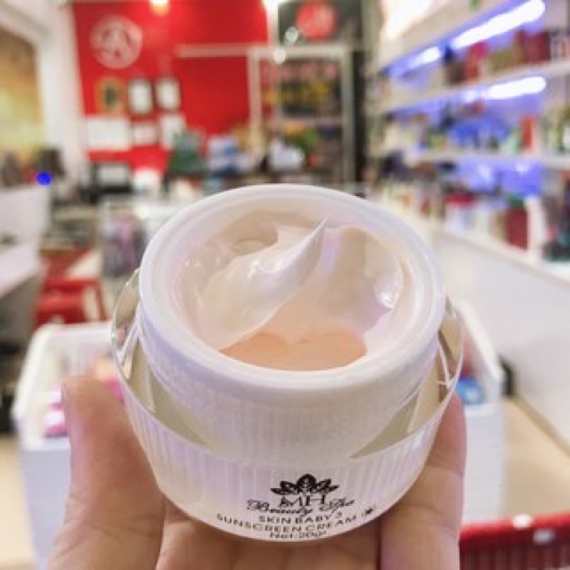 Kem chống nắng vân gỗ mh spa
