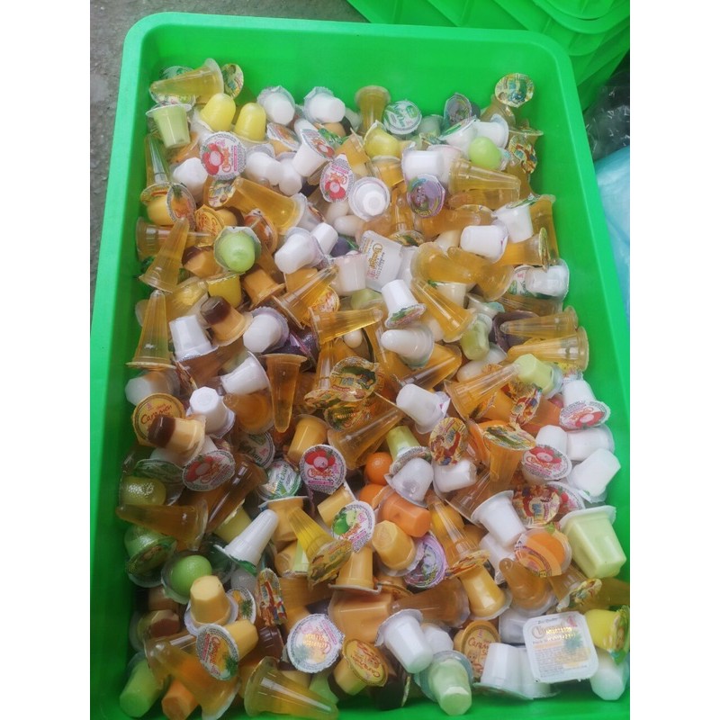 1kg thạch mix ĐỨC HẠNH( rau câu& sữa chua...)