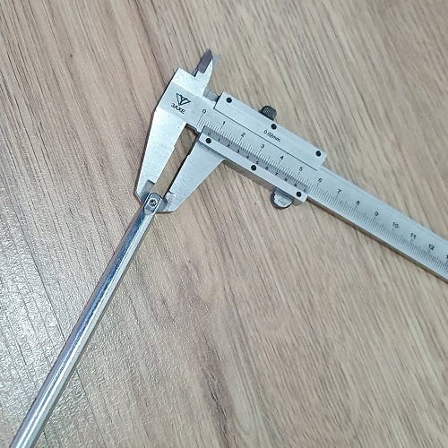 Cần Siết Cán Thép Tạo Lực Chữ T Có 3 Đầu Nối Tuýp Gồm 2 Đầu 1/4 Và 1 Đầu 3/8 Không Kèm Đầu Khẩu