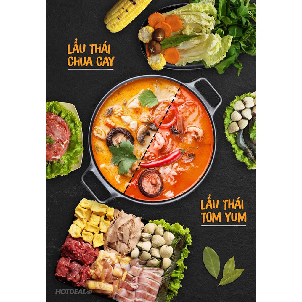 SET GIA VỊ LẨU THÁI TOM YUM 3 GÓI