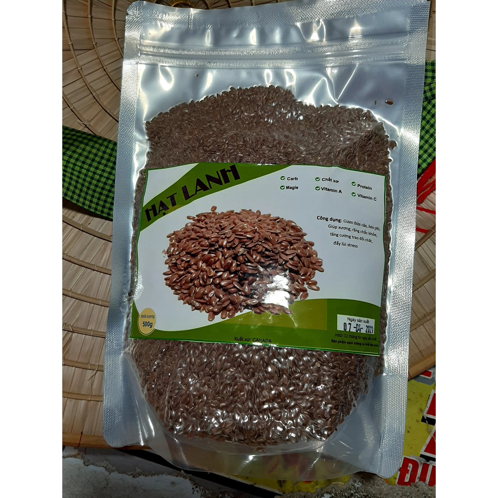 Hạt Lanh Nâu 500g