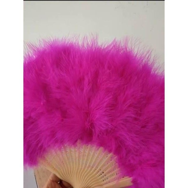 Quạt lông vũ loại dày nhiều mẫu