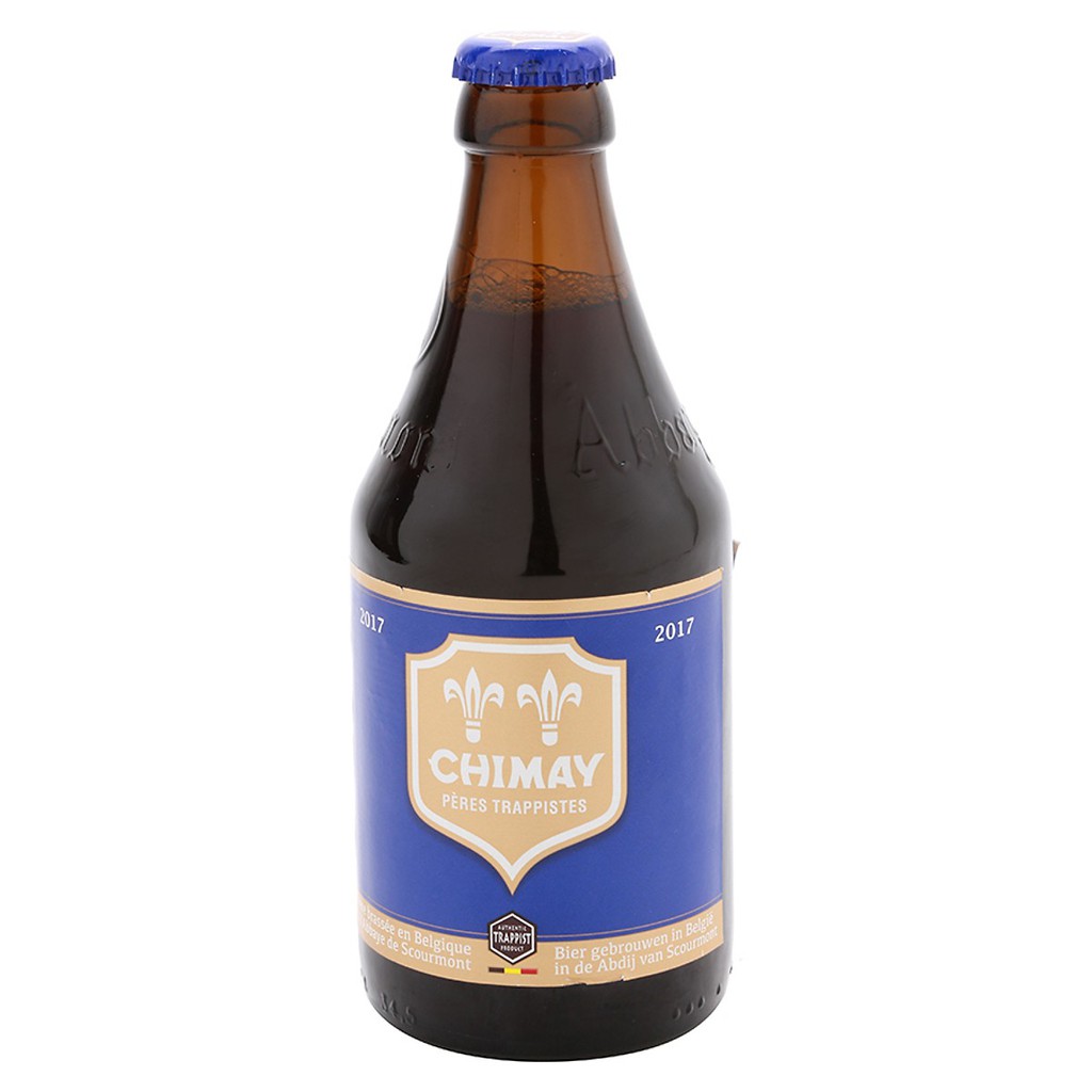 Lốc 6 Chai Bia Bỉ Chimay xanh (Blue cap) (330ml/chai)