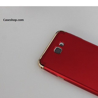 ốp 3 mảnh silicon dẻo Sam Sung J5 Prime (đỏ)