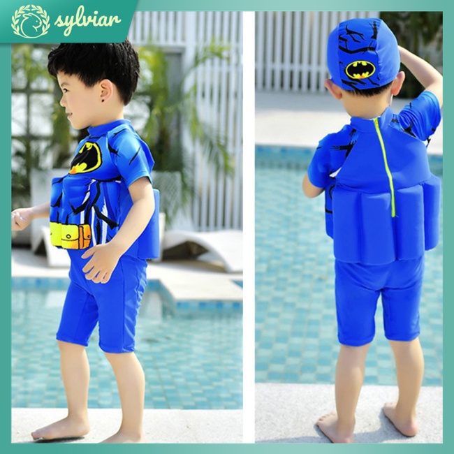 Áo Phao Bơi Liền Quần Dành Cho Bé Trai