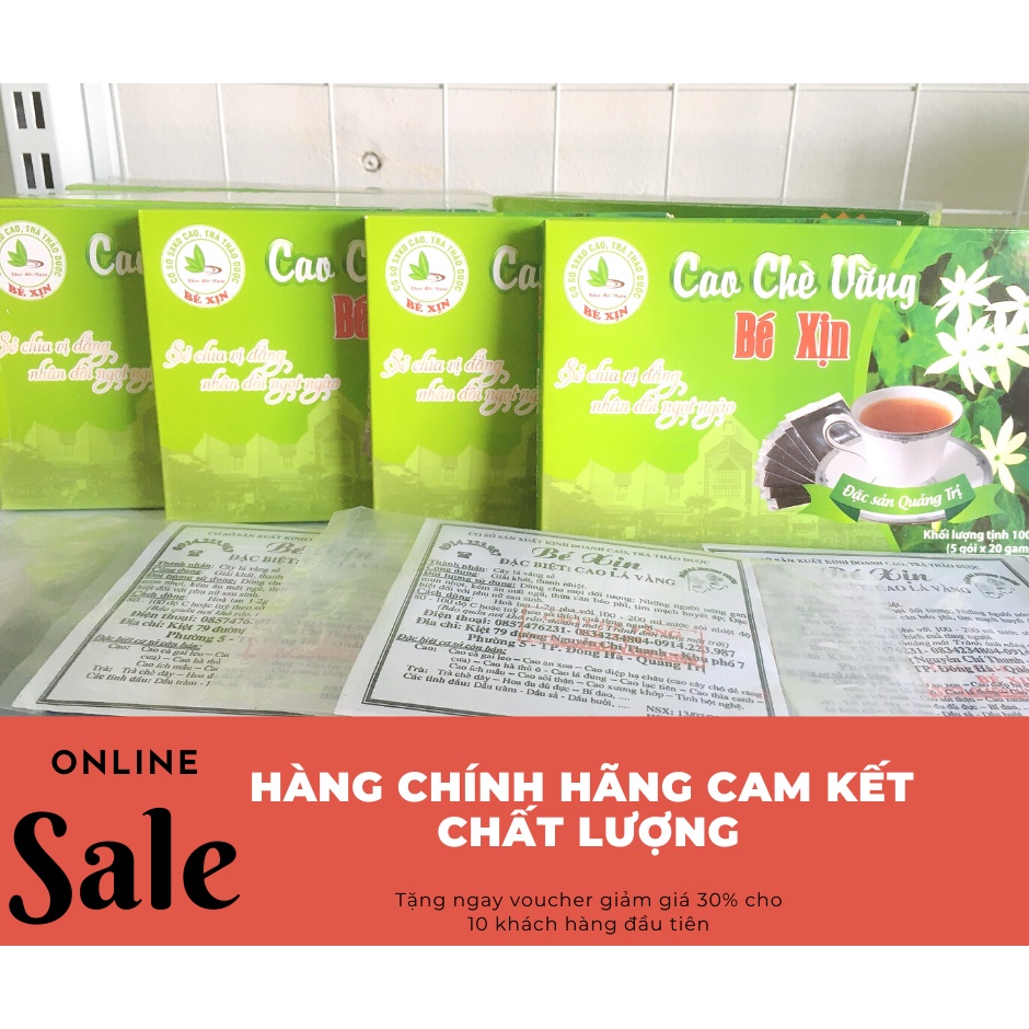 Cao lá vằng Bé Xịn lợi sữa giảm cân sau sinh hàng chuẩn