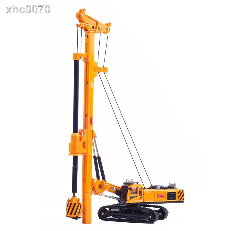 ☫❀Kaidiwei Mô Hình Xe Cần Cẩu Bằng Hợp Kim Tỉ Lệ 1: 64