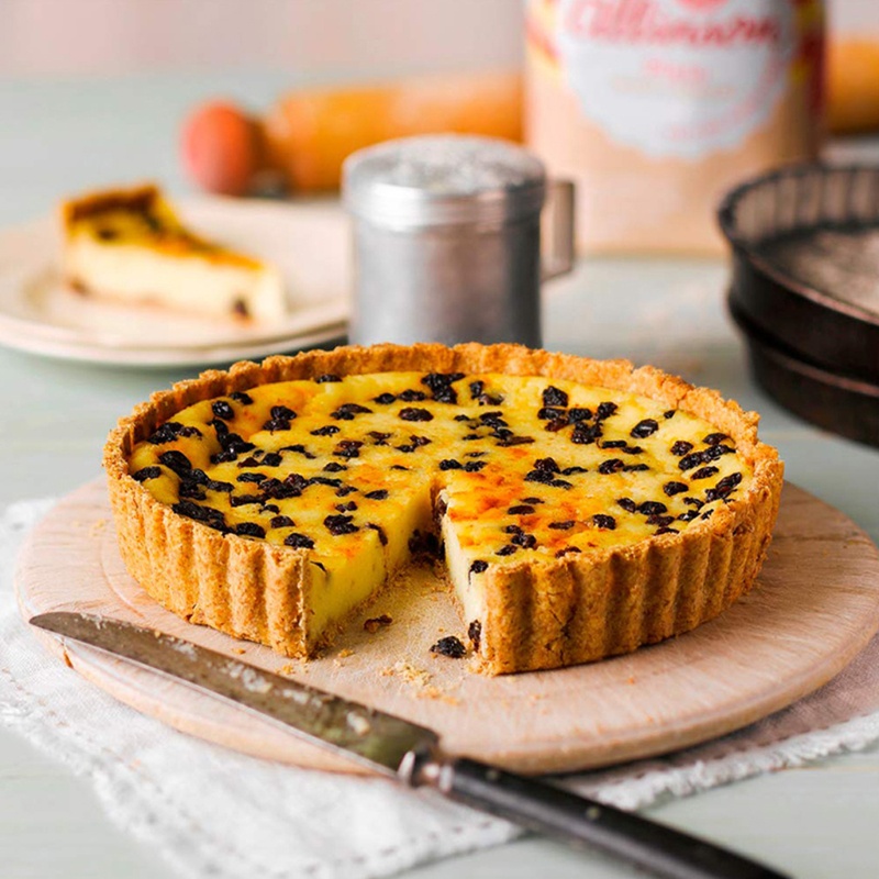 Chảo Nướng Bánh Tart Chịu Nhiệt Bằng Gốm 550g