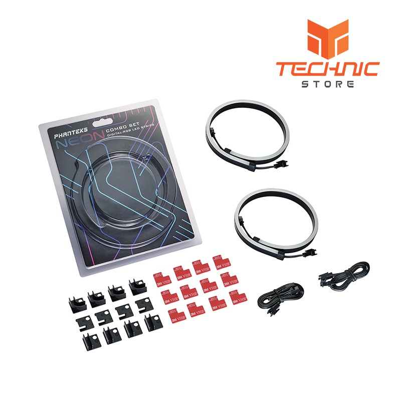Bộ dây LED Phanteks NEON DIGITAL RGB LED STRIP COMBO SET