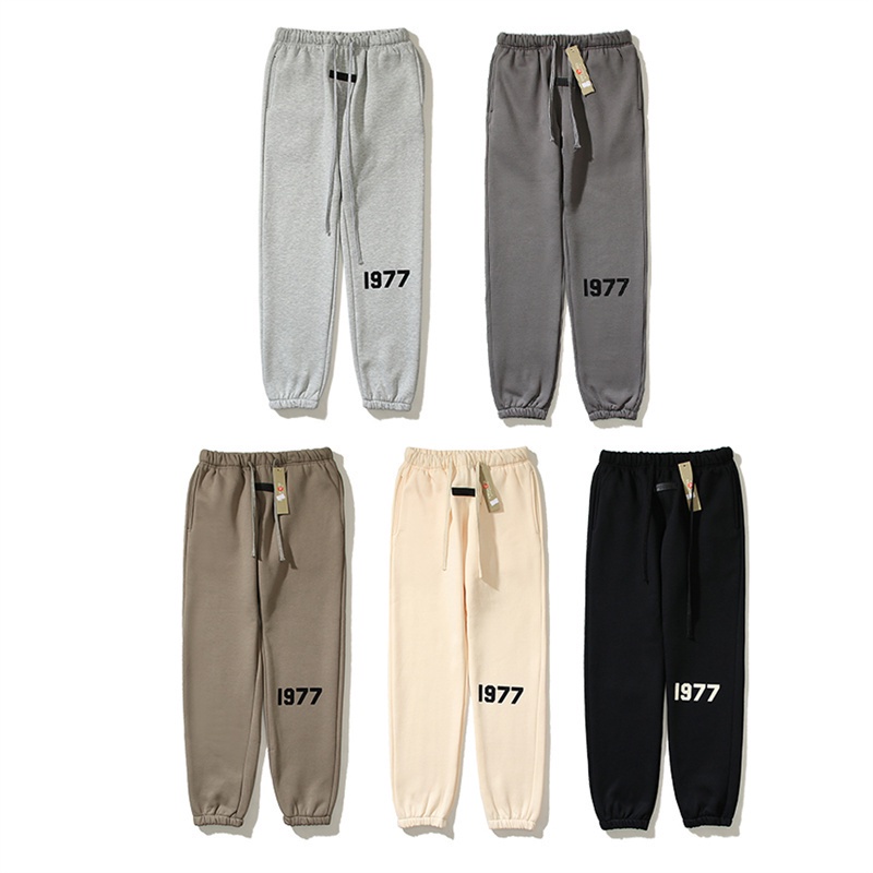 Quần Jogger Cotton Lưng Thun Thời Trang Unisex Cá Tính Sành Điệu SSENTIALS 1977