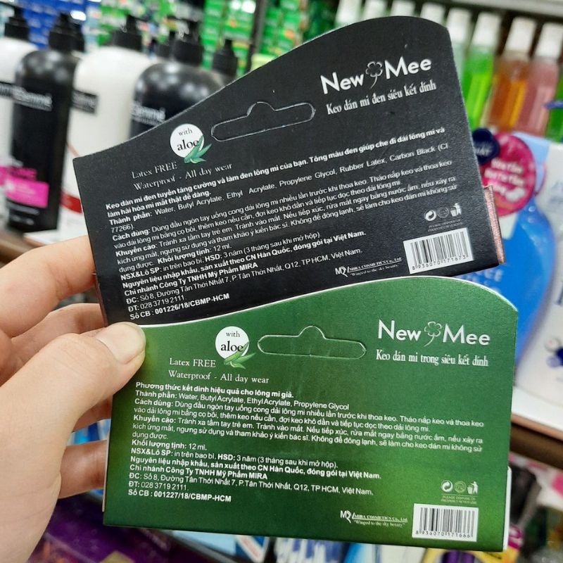 Keo dán mi giả Dark lash Adhesive( 2 Loại keo đen và keo trắng)