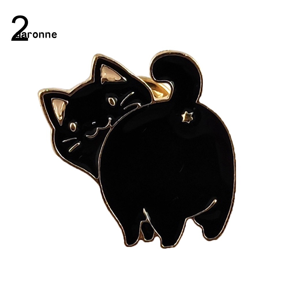GA_Cute Cartoon Animal Ass Enamel Brooch Pin Backpack Hats Metal Badge Jewelry