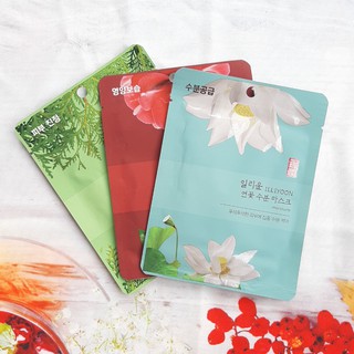 Mặt nạ ILLI - ILLIYOON - Mặt nạ thảo dược Hàn Quốc dưỡng trắng mịn da