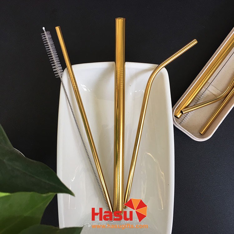 Ống hút Inox 304 - Combo ống hút 5 món kèm cọ, hộp đựng | BigBuy360 - bigbuy360.vn