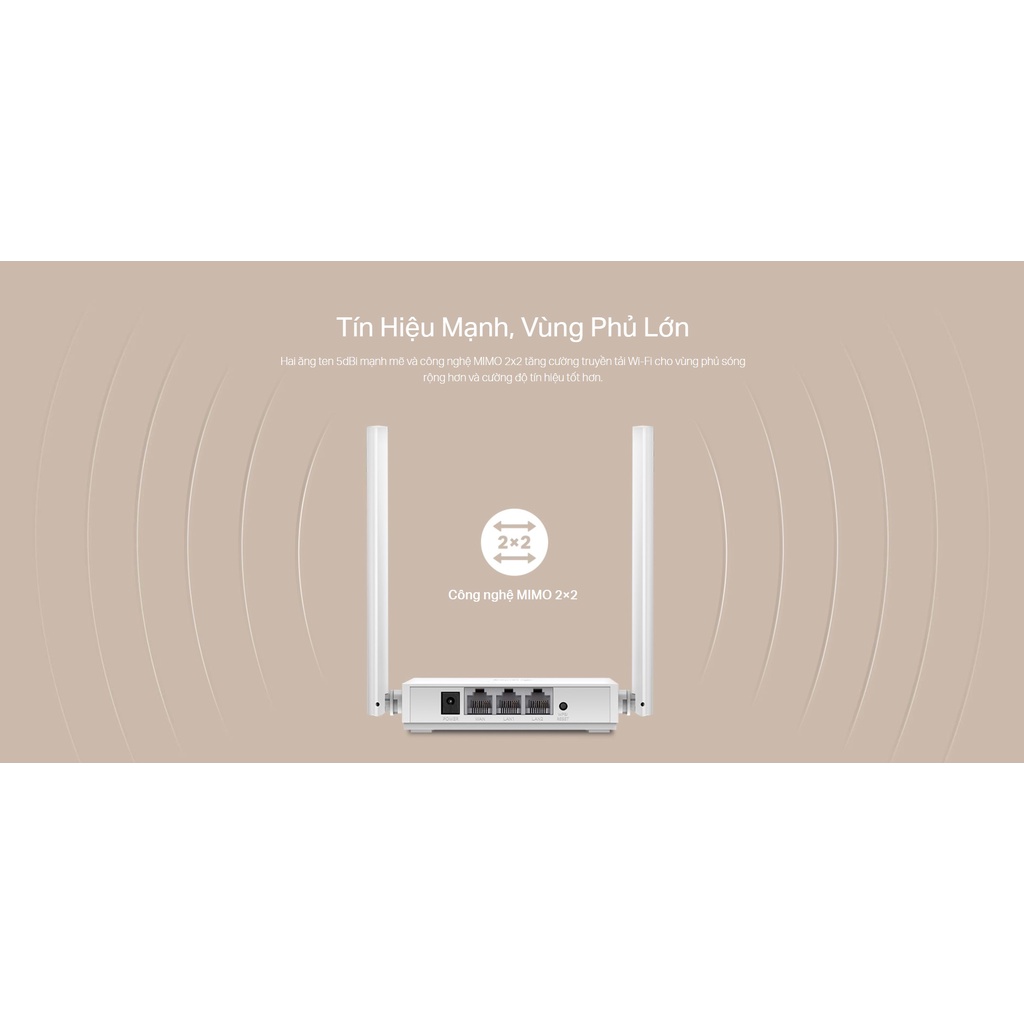 [Hỏa Tốc - HCM] Bộ Phát Wifi TP-Link TL-WR820N Chuẩn N 300Mbps Bảo Vệ Mạng Gia Đình Tối Đa - Ngoc Vien Store