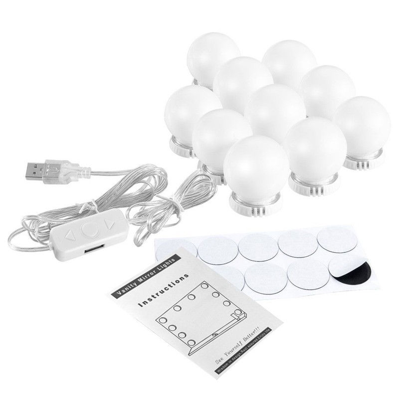 Bóng đèn LED trang điểm kiểu dáng sang trọng | BigBuy360 - bigbuy360.vn