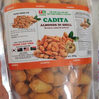 Hạnh nhân rang bơ CADITA