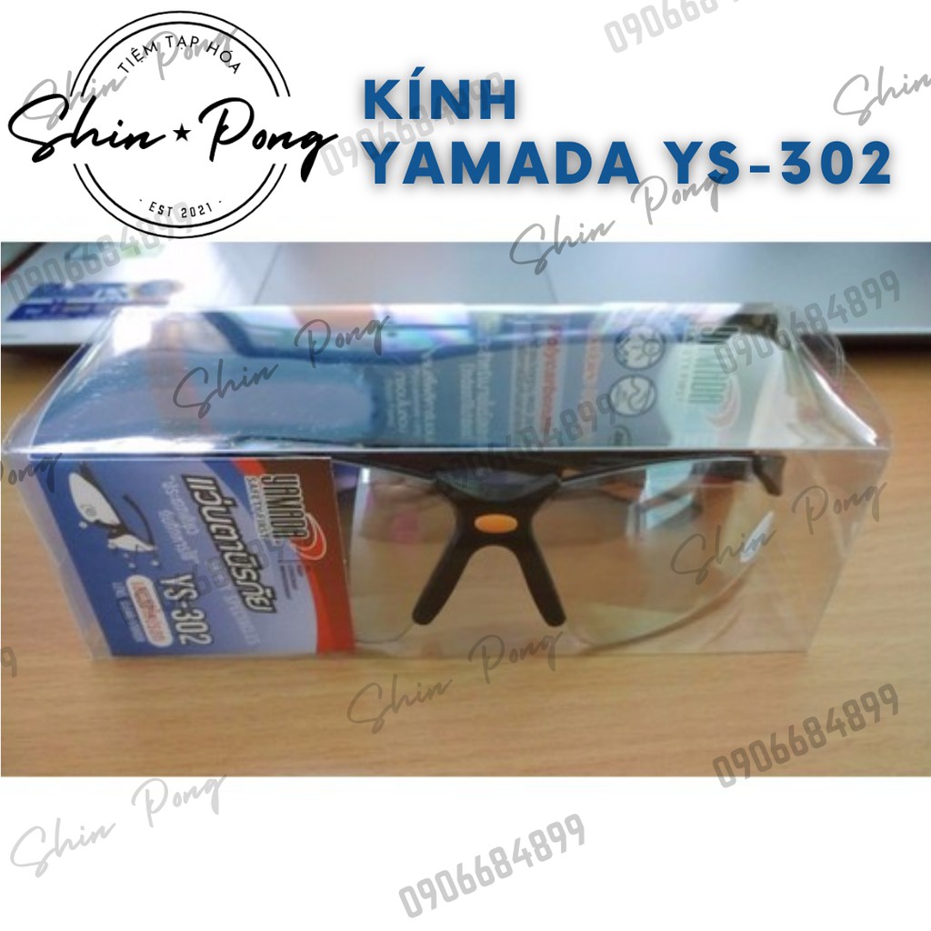 KÍNH BẢO HỘ ⭐️ YAMADA YS - 302 TRÁNG BẠC ⭐️ THÁI LAN