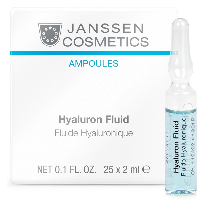 J05 - Tinh chất dưỡng ẩm, cấp ẩm cho da khô - Janssen Cosmetics Hyaluron Fluid