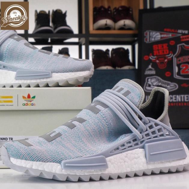 ( Uy tín nhất ) Giầy  NMD HUMAN RACE cuerpo terre xanh lơ thời trang thể thao nam nữ đi chơi * new RT ༨ , ' "