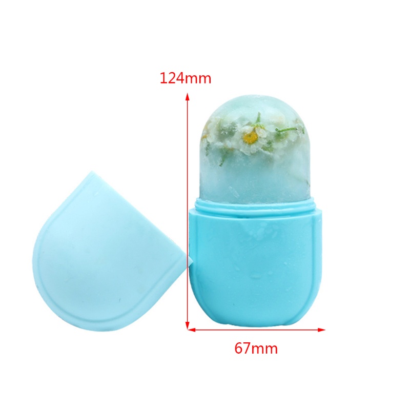 Khay Silicone Làm Đá Mát Xa Làm Săn Chắc Da Mặt YOUYO