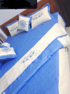 Bộ chăn ga gối 7 món m8 x 2m