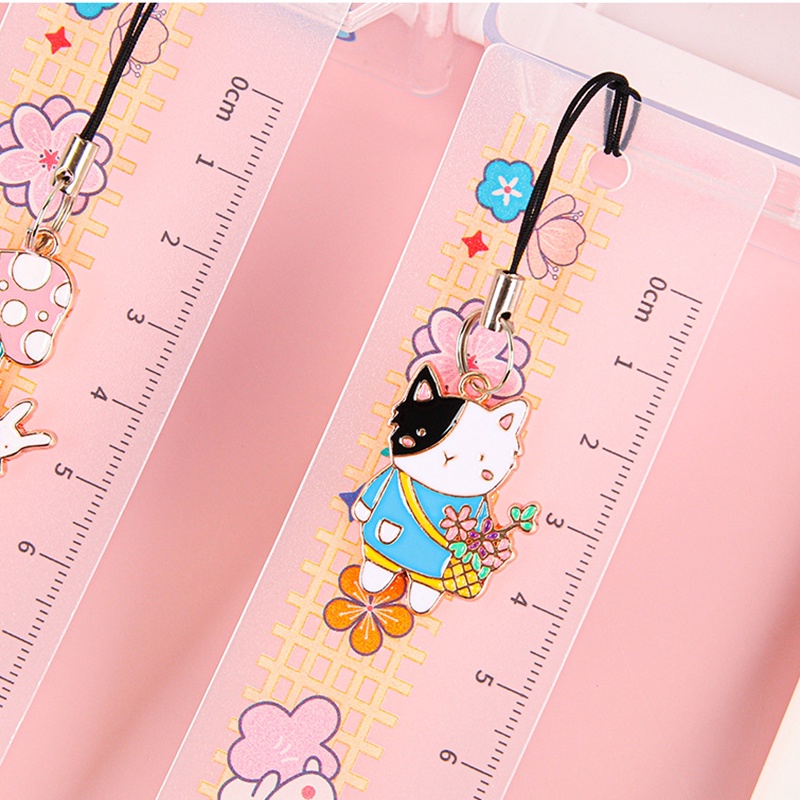 Thước Dây Kim Loại Họa Tiết Hoạt Hình Xinh Xắn Sáng Tạo