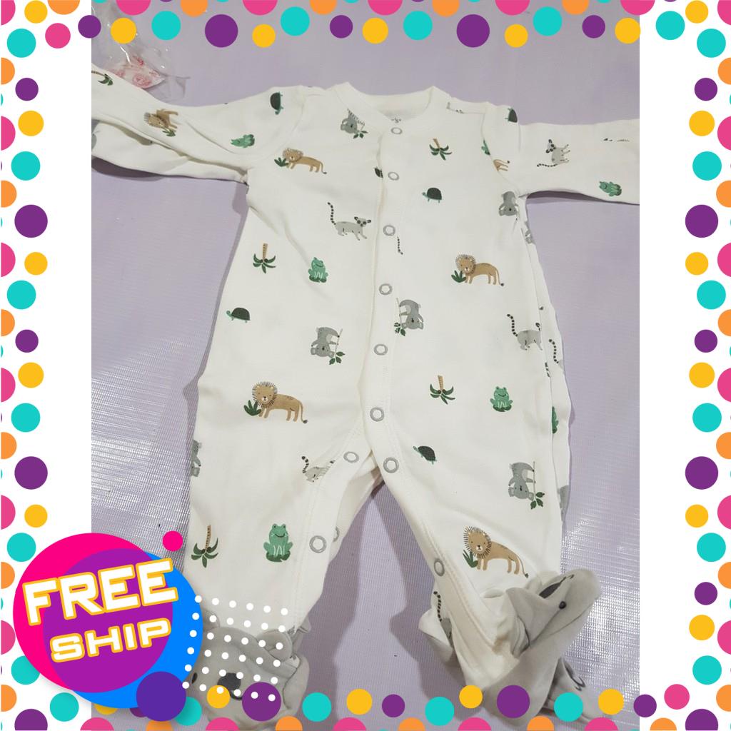 Body liền tất sleepsuit cho bé trai bé gái