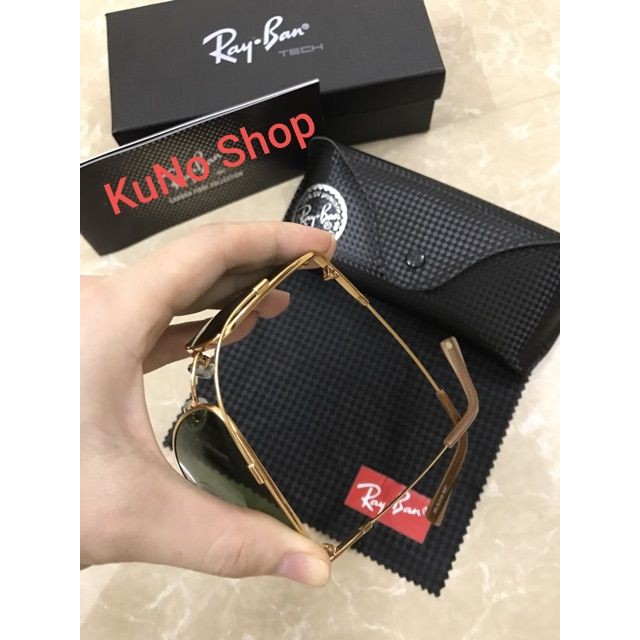  [HÀNG XỊN] Mắt Kính Nam RayBan Gọng Dẻo TiTan Siêu Bền_ Full Hộp.  Nmã FC