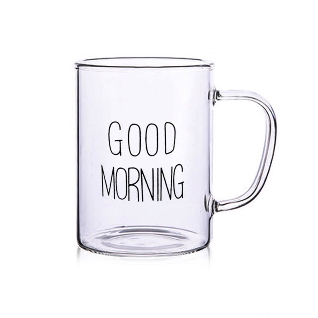 Ly Thủy Tinh in chữ good morning