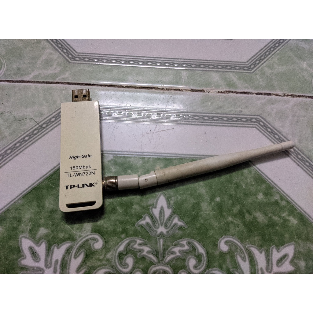 USB Wifi thu sóng TP-Link TL-WN722N - USB Wifi (high gain) tốc độ 150Mbps - Hàng Chính Hãng