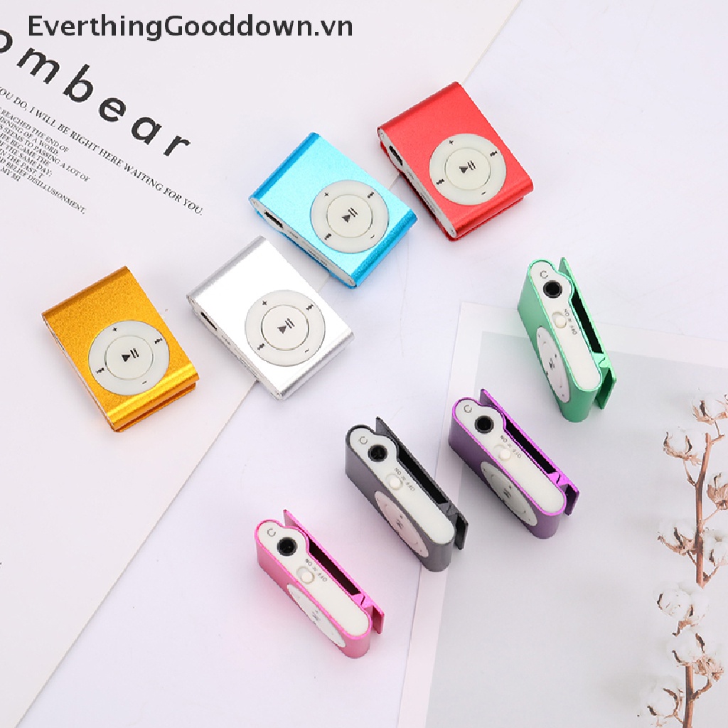 Máy Nghe Nhạc MP3 Mini Hỗ Trợ Thẻ Nhớ Micro TF 32GB