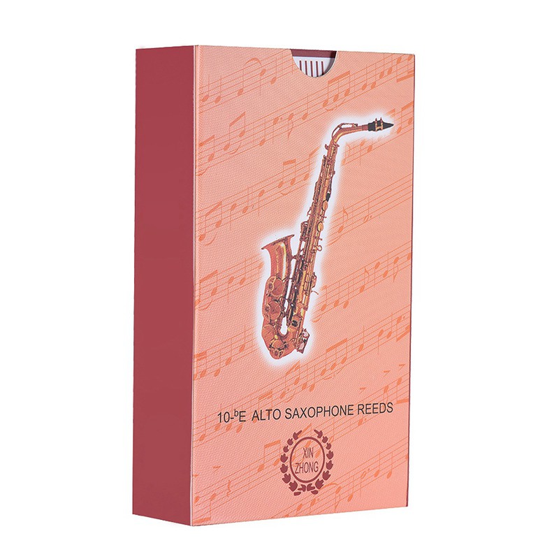 10pcs/ Box Eb Alto Saxophone Reeds Sax Reeds Strength 2.5 Woodwind