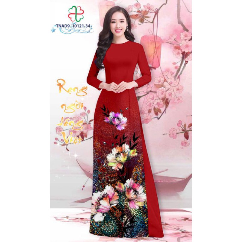 Vải áo dài lụa latinh