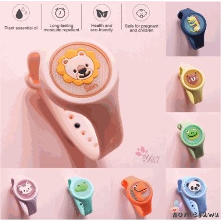 【HSU】Vòng Đeo Tay Đuổi Muỗi Bằng Silicon Có Đèn Dành Cho Bé