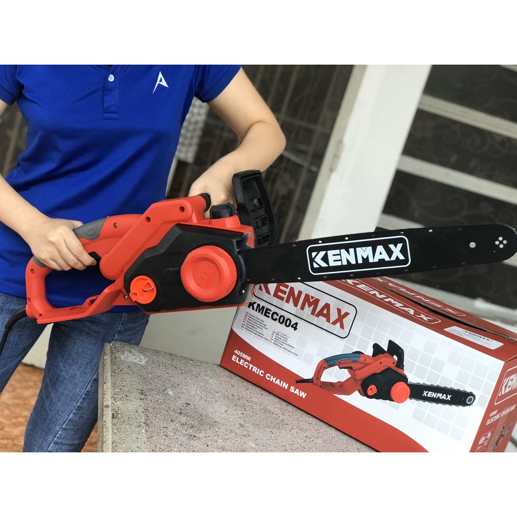 Máy cưa xích điện Kenmax | Máy cưa xích KMEC004 | Công suất 2200W