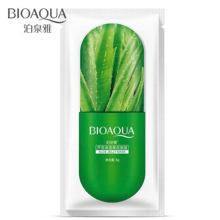 2 miếng Mặt nạ ngủ BIOAQUA dưỡng ẩm dạng gel (QT-shop)