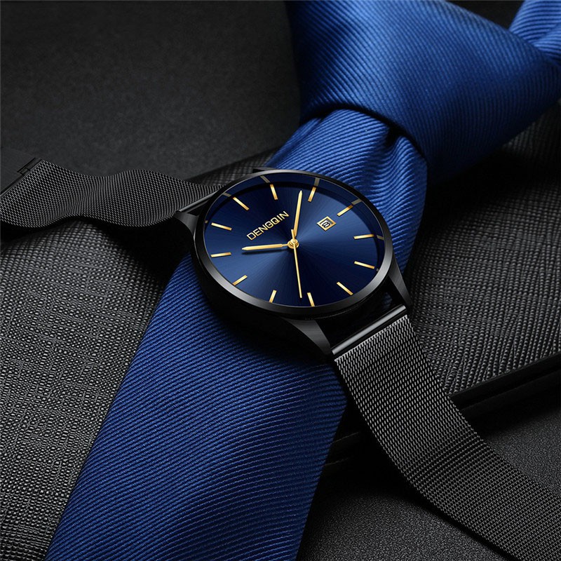 (DOANH NHÂN) Đồng Hồ Nam DENGQIN JAPAN Chính Hãng Dây Thép Mành Cao Cấp_Full Box - Classic | BigBuy360 - bigbuy360.vn