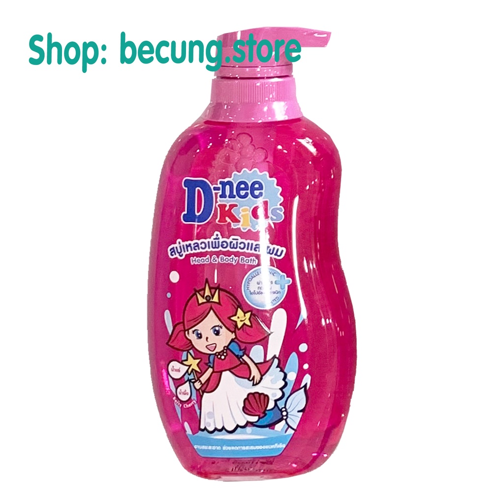Sữa tắm gội Dnee kids 400ml Thái Lan, cho bé trên 3 tuổi
