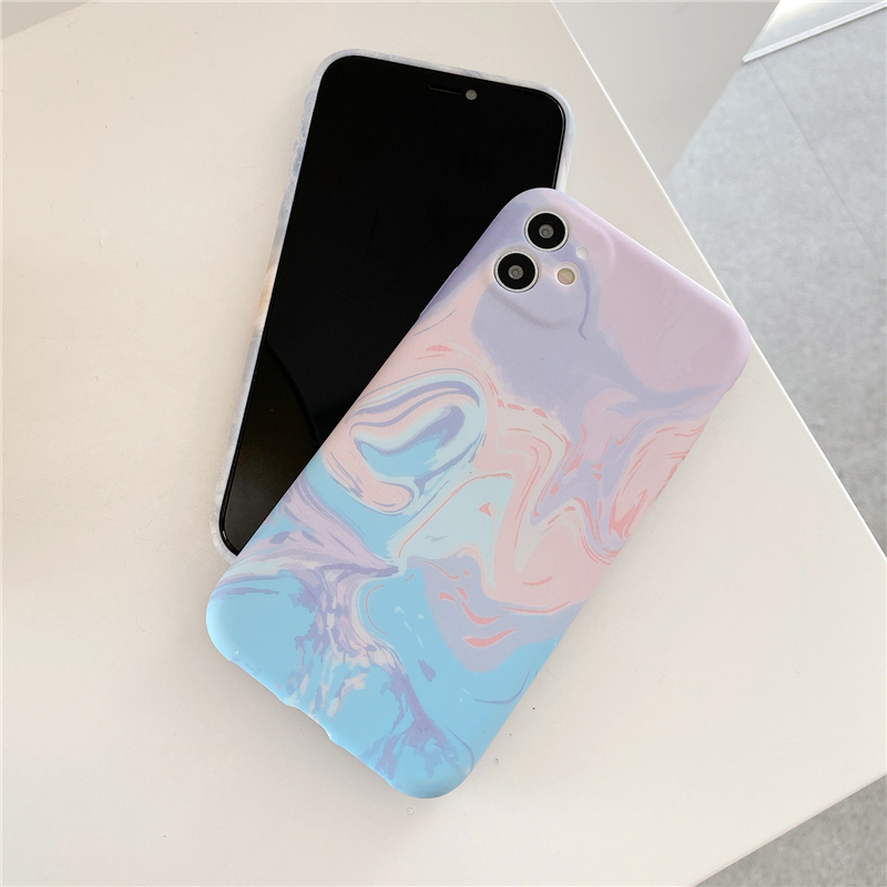 Ốp điện thoại silicone mềm họa tiết đậm chất nghệ thuật cho For iPhone 12 Pro Max Mini iPhone SE2020 11Pro Max iX XR XS Max 7 8 Plus Full Coverage soft case