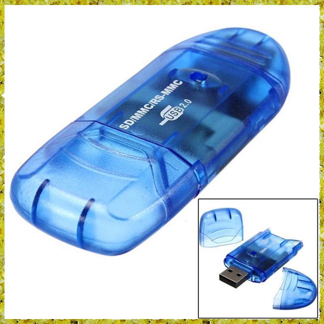 Đầu đọc thẻ USB2.0 hỗ trợ thẻ SD T-Flash TF SDHC chất lượng cao tiện dụng | BigBuy360 - bigbuy360.vn