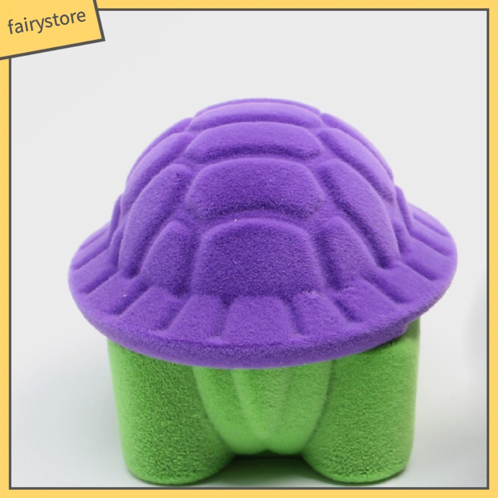 Hộp đựng trang sức nhẫn cưới hình con rùa dễ thương