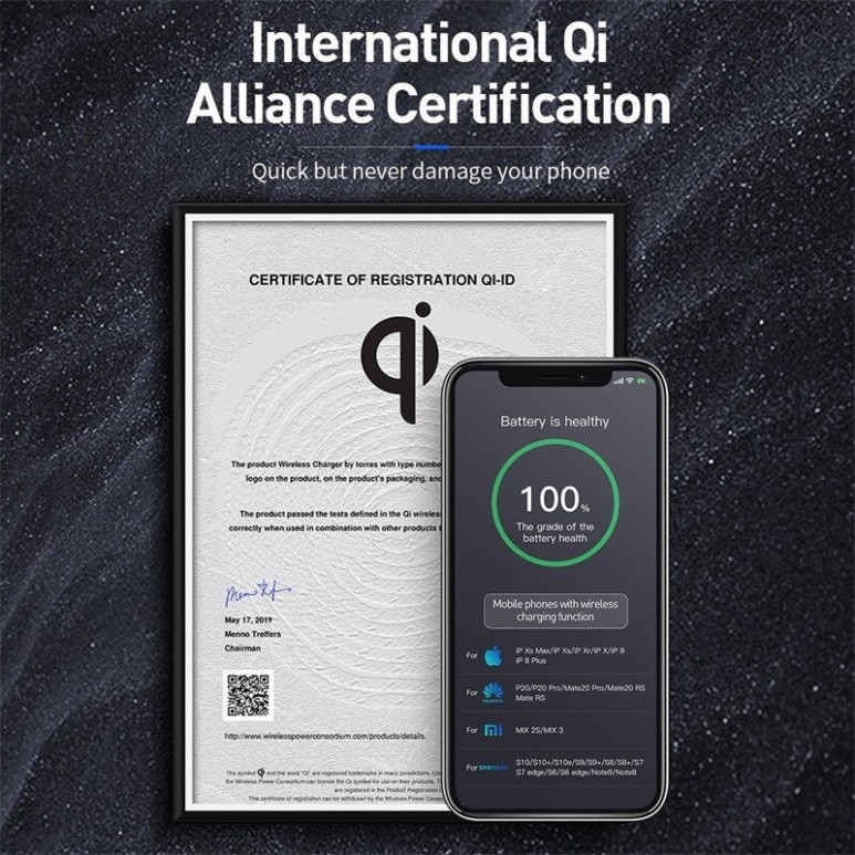 Bộ đế giữ điện thoại dùng trên xe hơi Baseus Light Electric Holder Wireless Charger 15W