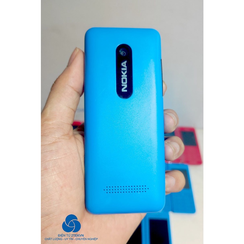 Điện thoại nokia 206 2 sim giá rẻ đẹp bàn phím lớn cho người già