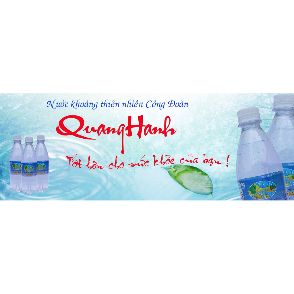 [Mã 267FMCGSALE giảm 8% đơn 500K] Nước khoáng mặn Quang Hanh chai 500ml | BigBuy360 - bigbuy360.vn